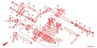 BARILLET DE SELECTION  pour Honda CROSSTOURER 1200 de 2012