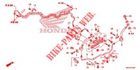 FLEXIBLE DE FREIN pour Honda CROSSTOURER 1200 de 2012