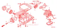 POMPE A HUILE  pour Honda CROSSTOURER 1200 de 2012