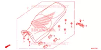 SELLE pour Honda CROSSTOURER 1200 de 2012