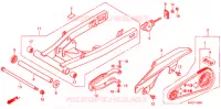 BRAS OSCILLANT pour Honda 125 VARADERO 2E de 2011
