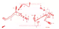 PEDALE pour Honda 125 VARADERO 2E de 2011