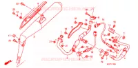 SILENCIEUX D'ECHAPPEMENT pour Honda 125 VARADERO DE LUXE de 2012