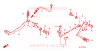 PEDALE pour Honda 125 VARADERO de 2011