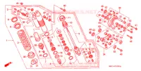 AMORTISSEUR ARRIERE pour Honda XR 600 R de 1993
