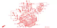 CULASSE pour Honda XR 600 R de 1993