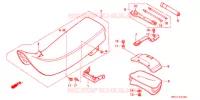 SELLE pour Honda XR 600 R de 1993