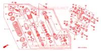 AMORTISSEUR ARRIERE pour Honda XR 600 R de 1993