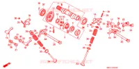 ARBRE A CAMES   SOUPAPE pour Honda XR 600 R de 1993