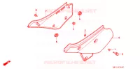 COUVERCLES LATERAUX pour Honda XR 600 R de 1993
