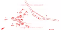 GUIDON   TE DE FOURCHE pour Honda XR 600 R de 1993