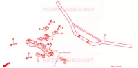 GUIDON   TE DE FOURCHE pour Honda XR 600 R de 1994
