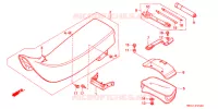 SELLE pour Honda XR 600 R de 1995
