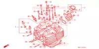 CULASSE pour Honda XR 600 R de 1995