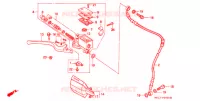 MAITRE CYLINDRE DE FREIN AVANT pour Honda XR 600 R de 1995