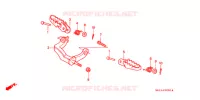 REPOSE PIED pour Honda XR 600 R de 1995