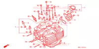 CULASSE pour Honda XR 600 R de 1995