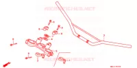 GUIDON   TE DE FOURCHE pour Honda XR 600 R de 1995