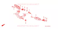 REPOSE PIED pour Honda XR 600 R de 1995