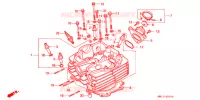 CULASSE pour Honda XR 600 R de 1997