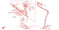 MAITRE CYLINDRE DE FREIN AVANT pour Honda XR 600 R de 1997