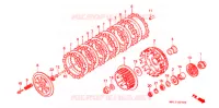 EMBRAYAGE pour Honda XR 600 Kumamoto factory de 1998