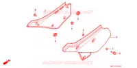 COUVERCLES LATERAUX pour Honda XR 600 R de 2000