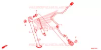 BEQUILLE LATERALE pour Honda CB 500 X ABS de 2021