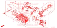 CORPS DE PAPILLON pour Honda CB 500 X ABS de 2021