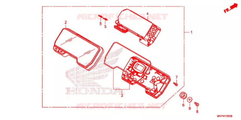 COMPTEUR Honda MOTO 500 CB 2021  CB500XAM