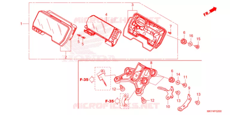 COMPTEUR Honda MOTO 650 CB 2021  CB650RAM