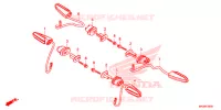 CLIGNOTANT pour Honda AFRICA TWIN 1100 ADVENTURE SPORT de 2021