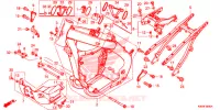 CADRE pour Honda CRF 250 R de 2021