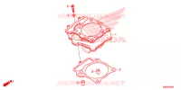 CYLINDRE pour Honda CRF 250 R de 2021