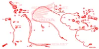 LEVIER DE GUIDON   CABLE   COMMODO pour Honda CRF 250 R de 2021