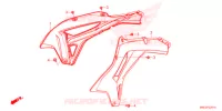 BOUCLIER DE RADIATEUR (CRF450RX) pour Honda CRF 450 RX ENDURO de 2021