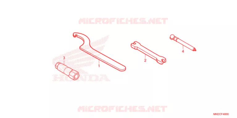 OUTIL Honda MOTO 450 CRF 2021  CRF450RXM