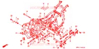 CADRE pour Honda GL 1500 GOLD WING INTERSTATE de 1991