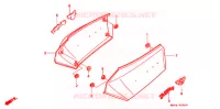COUVERCLES LATERAUX pour Honda GL 1500 GOLD WING INTERSTATE de 1991