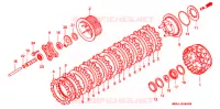 EMBRAYAGE pour Honda GL 1500 GOLD WING INTERSTATE de 1991