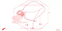 SELLE pour Honda FOURTRAX 420 RANCHER 4X4 AT IRS EPS ESP de 2021