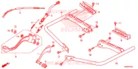PEDALE   REPOSE PIED pour Honda FOURTRAX 520 FOREMAN 4X4 BASE de 2021