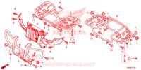 SUPPORT pour Honda FOURTRAX 520 FOREMAN RUBICON EPS de 2021