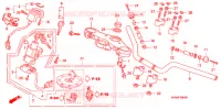 GUIDON   TE DE FOURCHE pour Honda CB 400 SUPER FOUR ABS de 2008