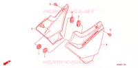 COUVERCLES LATERAUX pour Honda CB 400 SUPER FOUR ABS de 2009