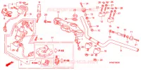GUIDON   TE DE FOURCHE pour Honda CB 400 SUPER FOUR ABS de 2009