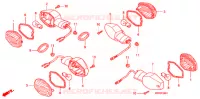 CLIGNOTANT  pour Honda CBR 125 de 2008