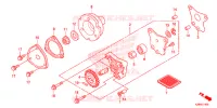 POMPE A HUILE pour Honda CRF 125 F de 2021