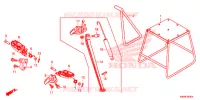 REPOSE PIED   BEQUILLE pour Honda CRF 250 RX de 2021