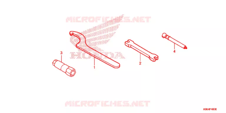 OUTIL Honda MOTO 250 CRF 2021  CRF250RXM